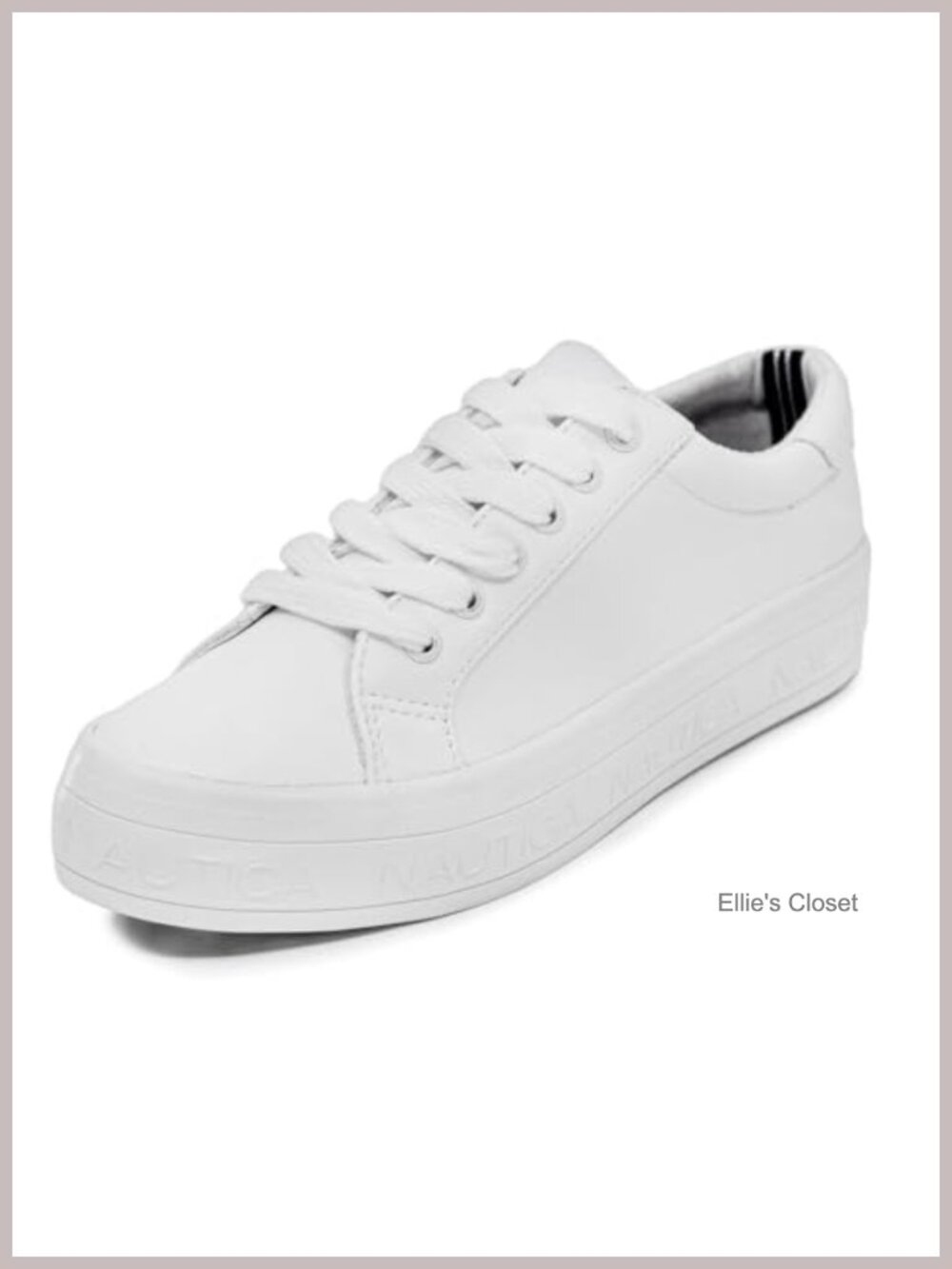 Vegan Leather Platform Sneakers Women's Fashion Chunky White Low Top Walking